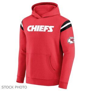 Darius Rucker Men's Large Kansas City Chiefs Football Red Washed Pullover Hoodie